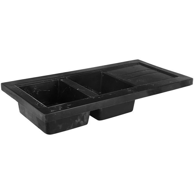سینک گرانیتی روکار کیارا 60x120 مدل 357 همراه با سیفون